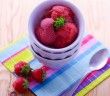 Sorbet fraise basilic