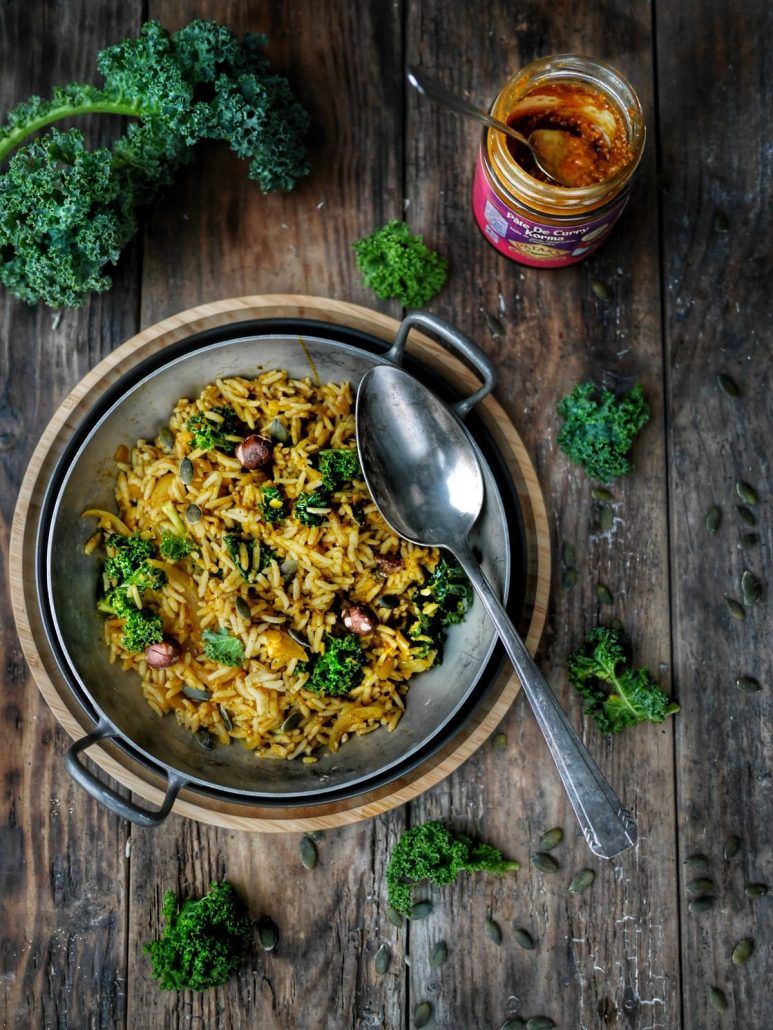 recette de curry lentilles et riz