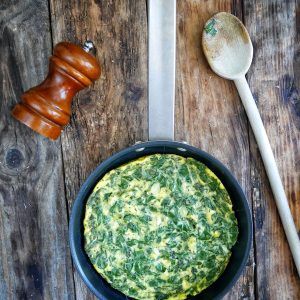 recette d'omelette aux blettes