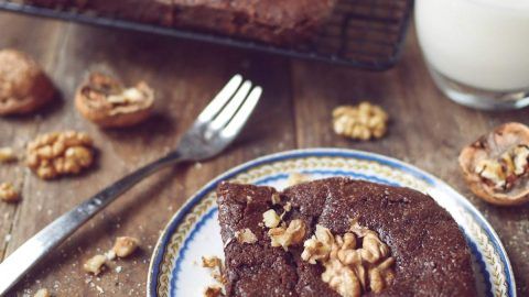brownies aux noix de Cyril Lignac