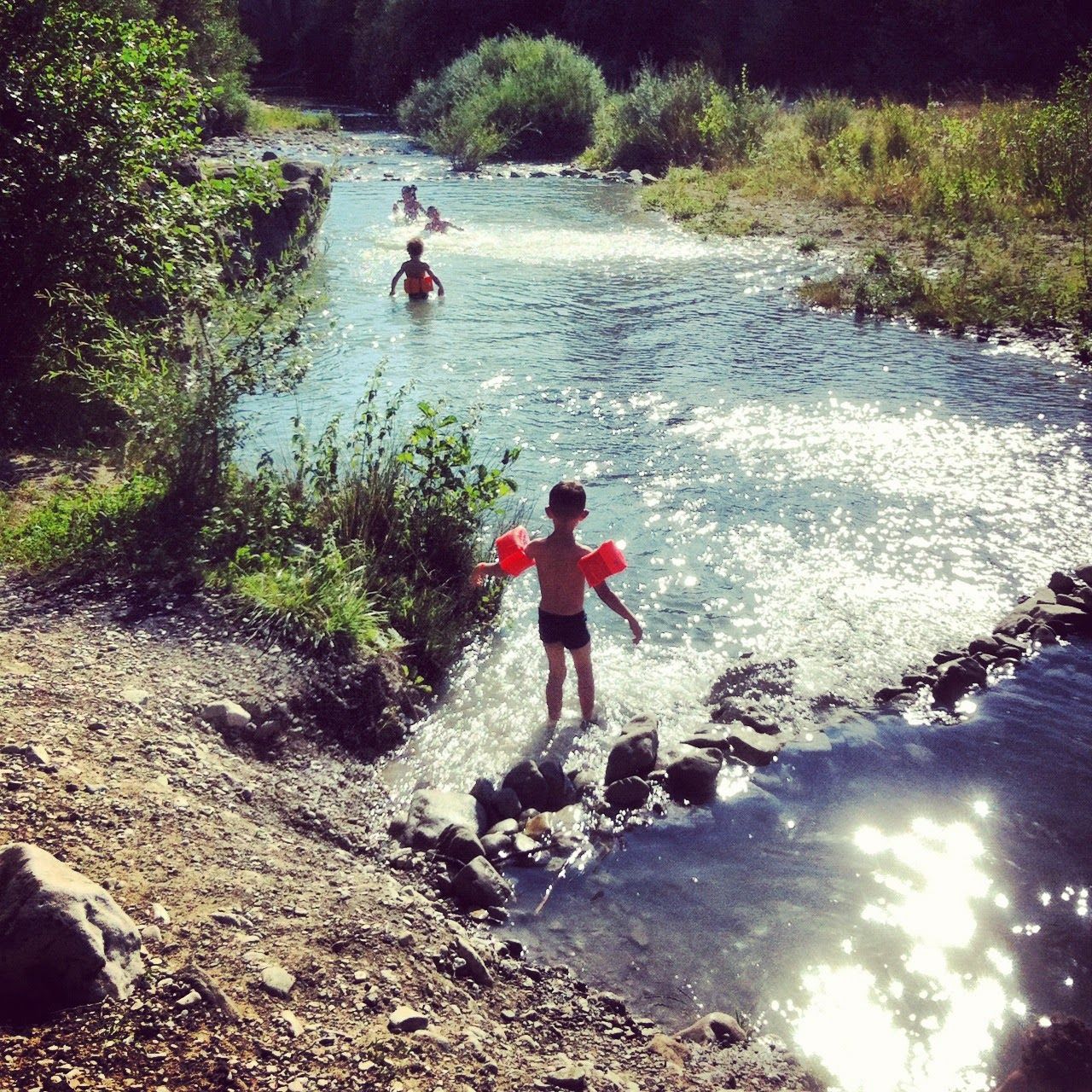 Les baignades en rivière en Drôme Provençale