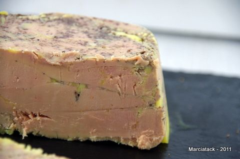 terrine de foie gras au micro ondes