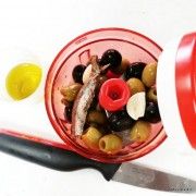 Recette tapenade d'olives rapide et facile, méthode Tupperware
