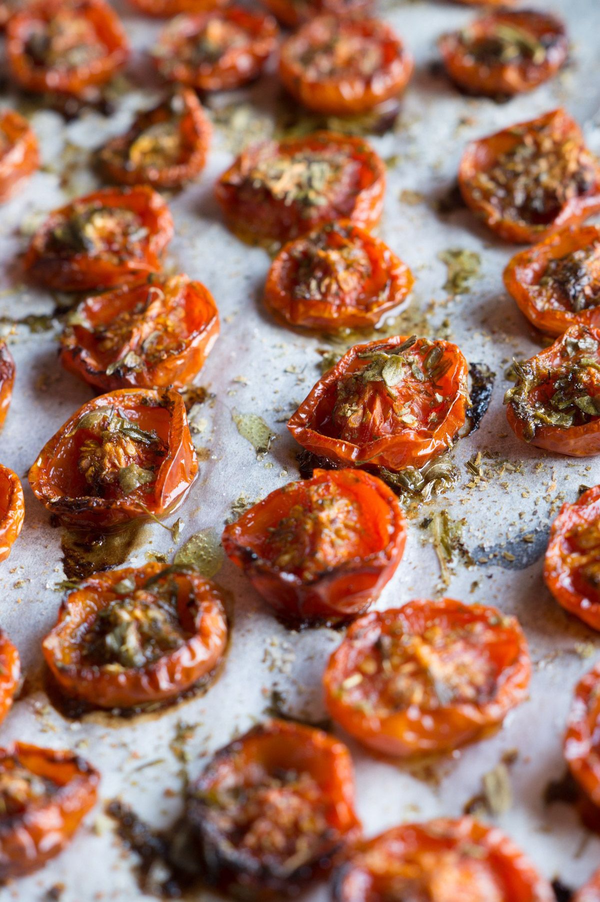 tomates séchées au four